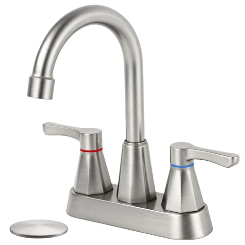 RNDIOZD Nickel 4 Inch Centerset