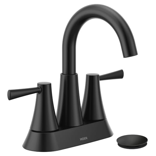 Moen Ronan Matte Black Two-Handle