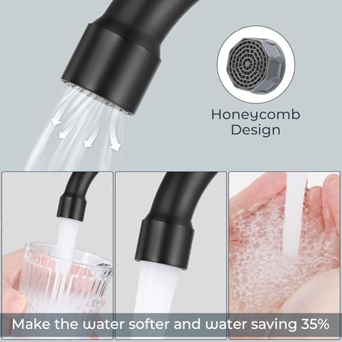KHQF 4" Bathroom Sink Faucet view 4