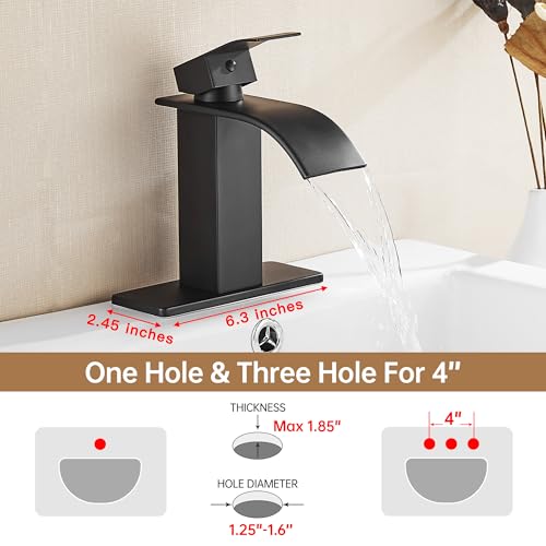 Fransiton Waterfall Single Handle Bathroom view 2