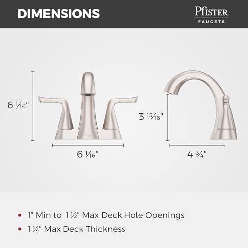 Pfister Willa 4 inch Centerset view 3