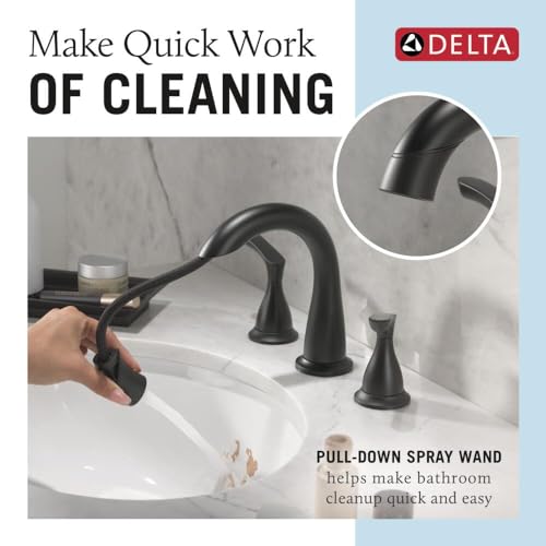 Delta Broadmoor Matte Black Bathroom view 5