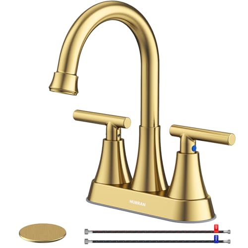 4 inch Brushed Gold Bathroom