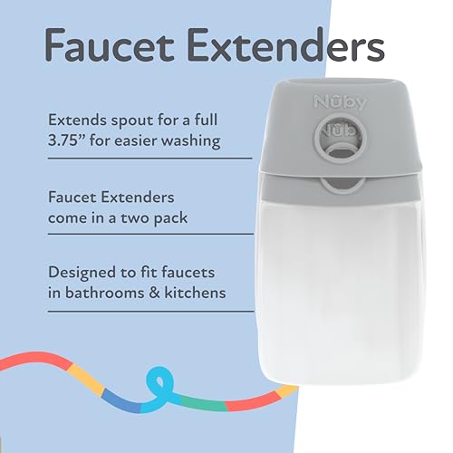 Nuby 2-in-1 Faucet Extenders for view 4