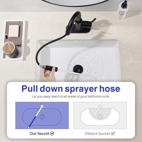 Kablle Bathroom Sink Faucet with view 4