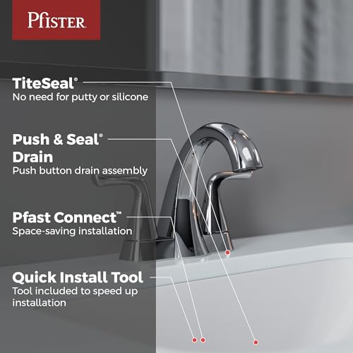Pfister Willa Bathroom Sink Faucet view 2