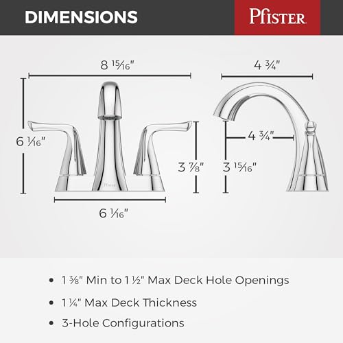 Pfister Willa Bathroom Sink Faucet view 3
