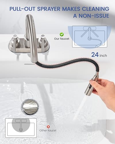FELIXBATH Bathroom Sink Faucet with view 5