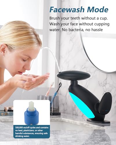 Pull Out LED Bathroom Faucet view 4