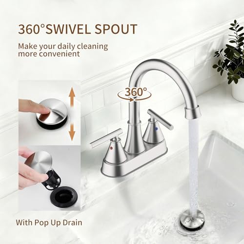 Bathroom Sink Faucet 4 Inch view 4