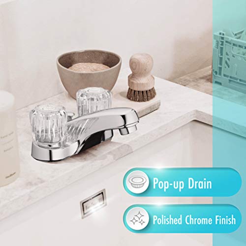 Aqua Vista Two-Handle Bathroom Sink view 2