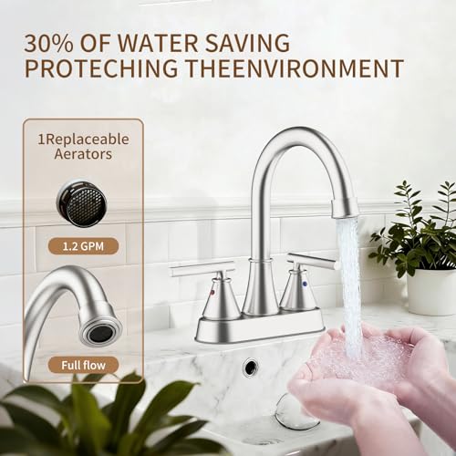Bathroom Sink Faucet 4 Inch view 3