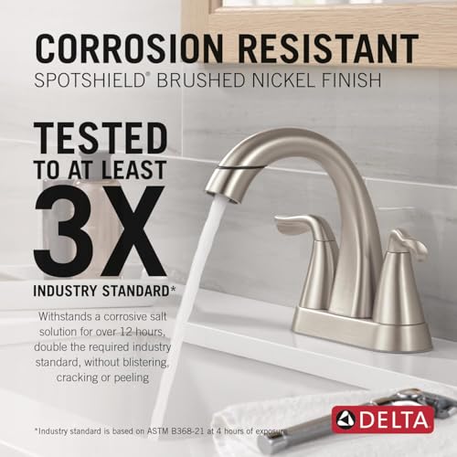 Delta Arvo Centerset Brushed Nickel view 4