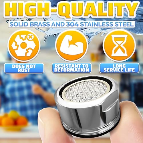 4Pcs Bathroom Faucet Aerator Replacement view 3