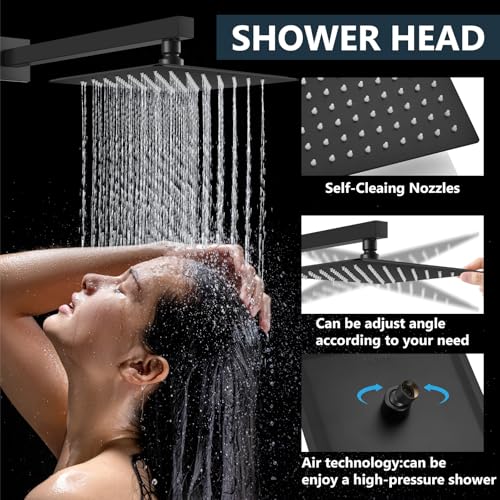 Aolemi Shower Faucet Set Rain view 3