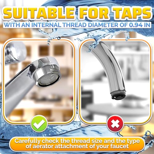 4Pcs Bathroom Faucet Aerator Replacement view 5