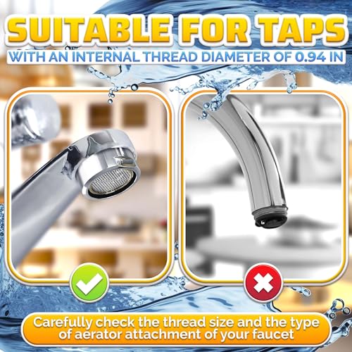 4Pcs Bathroom Faucet Aerator Replacement view 5