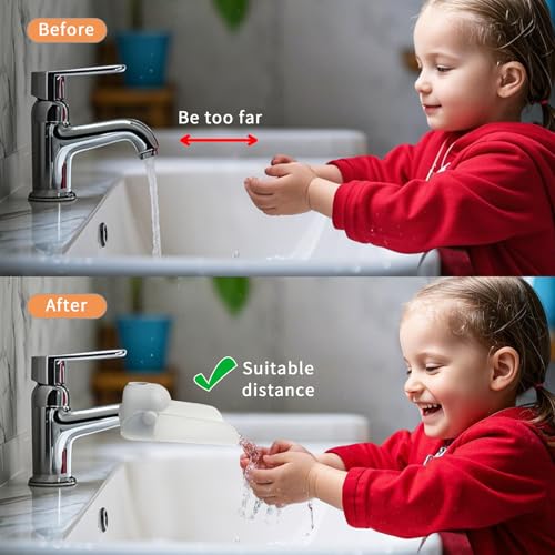 KOMIDK Faucet Extender for Bathroom view 5
