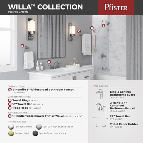 Pfister Willa Bathroom Sink Faucet view 5