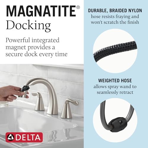 Delta Arvo Brushed Nickel Bathroom view 3