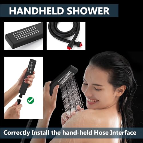 Aolemi Shower Faucet Set Rain view 4
